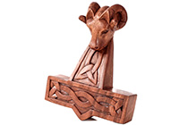 Kategoriebild Viking Holz Wand Deko Thorshammer