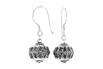 WINDALF Damen Ohrhänger IRIS Ø 1.2 cm Ornamentik Kugeln Handarbeit aus Silber WINDALF Damen Ohrhänger IRIS Ø 1.2 cm Ornamentik Kugeln Handarbeit aus Silber - Windalf.de