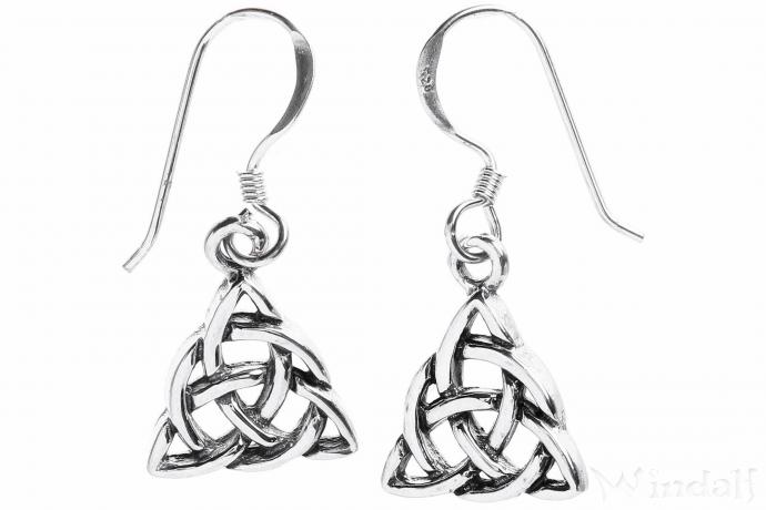 WINDALF Zarter Ohrschmuck NUADA 1.5 cm Celtic Ohrschmuck Silber - Windalf.de