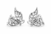 WINDALF Bohemia Damen Ohrschmuck JANINA 17 mm Elfenschmuck Ohrklemme Haar-Accessoire Silber - Windalf.de