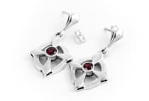 WINDALF Mittelalter Schmuck Ohrringe AREAN 3.3 cm 925 Sterling Silber WINDALF Mittelalter Schmuck Ohrringe AREAN 3.3 cm 925 Sterling Silber - Windalf.de
