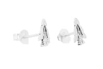 WINDALF Gothic Ohrstecker SONAR 8 mm Vikings Pfeilspitze Vintage Silber - Windalf.de