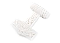 WINDALF Thorshammer Anhänger THORIR 3.2 cm Wikinger Schmuck Handarbeit aus Knochen - Windalf.de