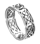 WINDALF Celtic Damen Ring ANICA 6 mm Keltischer Knoten Irischer Schmuck Silber - Windalf.de
