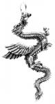 WINDALF Drachen Schmuck Anhänger TARIAN 5.1 cm Asiatischer Glücks Drache Silber WINDALF Drachen Schmuck Anhänger TARIAN 5.1 cm Asiatischer Glücks Drache Silber - Windalf.de