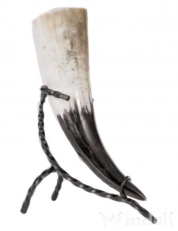 WINDALF Mittelalter Trinkhornständer ACAR Für 0,2 Liter Hörner Eisen geschwärzt - Windalf.de