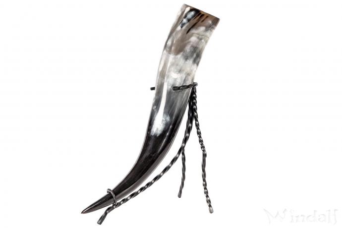 WINDALF Trinkhornständer ASGARD Für 0,7 bis 1,0 Liter Hörner aus Eisen - Windalf.de