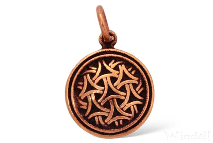 WINDALF Kleiner Schmuck Anhänger ARIN 2.3 cm Keltische Unendlichkeit Vintage Bronze WINDALF Kleiner Schmuck Anhänger ARIN 2.3 cm Keltische Unendlichkeit Vintage Bronze - Windalf.de