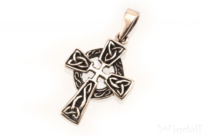 WINDALF Kleiner Kreuz Anhänger ADAIR 3 cm Kelten Schmuck Bronze WINDALF Kleiner Kreuz Anhänger ADAIR 3 cm Kelten Schmuck Bronze - Windalf.de