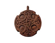 WINDALF Celtic Schmuck Anhänger KIAN 5.1 Keltisches Kreuz Amulett Holz - Windalf.de