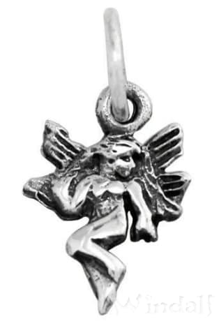 WINDALF Damen Schmuck Anhänger  LINDY 1.4 cm Kleine Elfe Silber WINDALF Damen Schmuck Anhänger  LINDY 1.4 cm Kleine Elfe Silber - Windalf.de