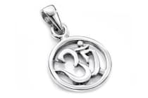WINDALF Schmuck Anh&auml;nger OM 2.3 cm Amulett Silber - Windalf.de