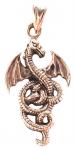 WINDALF Drachenanhänger SERPENTUM 2.9 cm Kleiner Glücks Drache Bronze WINDALF Drachenanhänger SERPENTUM 2.9 cm Kleiner Glücks Drache Bronze - Windalf.de