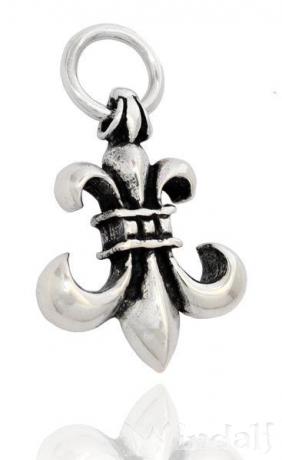 8Styles Herren Imperial Mittelalter Fleur De Lis König Metall