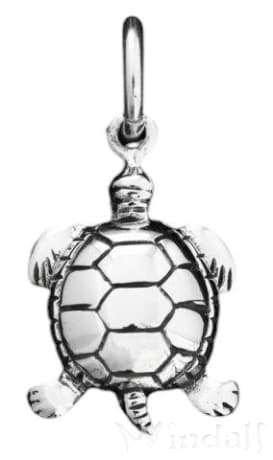 WINDALF Schmuck Anhänger ZILLY 2.4 cm Schildkröte Silber WINDALF Schmuck Anhänger ZILLY 2.4 cm Schildkröte Silber - Windalf.de