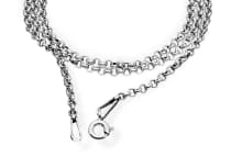 WINDALF Zarte Wikinger Damen Halskette NILA 52 cm Erbskette Vikings Schmuckkette Silber WINDALF Zarte Wikinger Damen Halskette NILA 52 cm Erbskette Vikings Schmuckkette Silber - Windalf.de