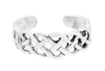 WINDALF Damen Zehenring NUADA 6 mm Keltische Knoten Silber WINDALF Damen Zehenring NUADA 6 mm Keltische Knoten Silber - Windalf.de