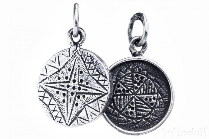 Amulett Medaillon Anhänger für 2 Fotos Bilder Echt Silber 925 Schutzamulett NEU
