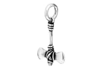 WINDALF Schmuck Anh&auml;nger IVAR 2.5 cm Kleine Doppelaxt Vikings Silber - Windalf.de