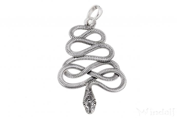 WINDALF Paradies Schmuck Anhänger MANDARA 5 cm SchlangenschmuckHandarbeit Silber WINDALF Paradies Schmuck Anhänger MANDARA 5 cm SchlangenschmuckHandarbeit Silber - Windalf.de