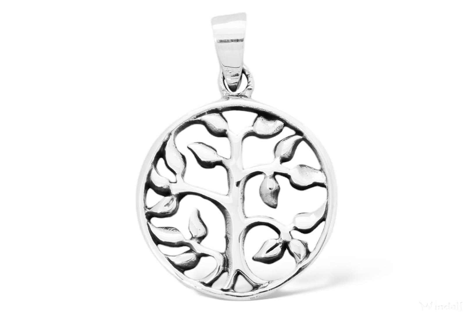 Windalf KOLOVRAT Amulett 2 Cm - Slawisches Sonnensymbol Aus 925 Sterling Silber