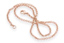 WINDALF Wikingerkette VASKUR 41 cm Halskette Panzerkette Bronze - Windalf.de