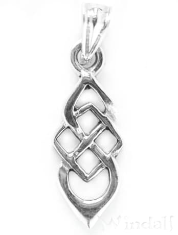 WINDALF Celtic Schmuck-Anhänger NEALA 2.5 cm Keltischer Knoten Silber WINDALF Celtic Schmuck-Anhänger NEALA 2.5 cm Keltischer Knoten Silber - Windalf.de