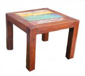 WINDALF Vintage Beistelltisch RONJA 46 cm Abstelltisch aus Bootholz Unikat aus Teakholz WINDALF Vintage Beistelltisch RONJA 46 cm Abstelltisch aus Bootholz Unikat aus Teakholz - Windalf.de