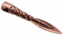 WINDALF Schmuck-Anhänger ARAWN 4 cm Wikinger Speerspitze Vintage Bronze - Windalf.de