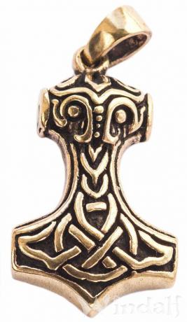 WINDALF Schmuck Anhänger SKARU 3.4 cm Thorshammer-Schmuck Freundschaftsbund Bronze WINDALF Schmuck Anhänger SKARU 3.4 cm Thorshammer-Schmuck Freundschaftsbund Bronze - Windalf.de