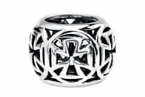 WINDALF Kleine Haar& Bartperle RONAN 6 mm Tempelritter Schmuck Silber - Windalf.de