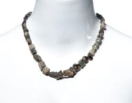 WINDALF Antike Perlen auf Strang SIMAJA 70 cm Viking Style Wüstenglas - Windalf.de