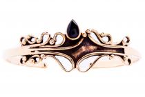 WINDALF Bohemia Damen Armreif SIANE Ø 5.8 cm Schwarzer Onyx Elfenschmuck Vintage Bronze WINDALF Bohemia Damen Armreif SIANE Ø 5.8 cm Schwarzer Onyx Elfenschmuck Vintage Bronze - Windalf.de