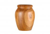 WINDALF Kleine Deko Amphore LILI 12.5 cm Stiftehalter Besteckhalter Handarbeit aus Holz WINDALF Kleine Deko Amphore LILI 12.5 cm Stiftehalter Besteckhalter Handarbeit aus Holz - Windalf.de
