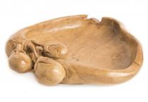 WINDALF Rustikale Obst Schale MARIJA 35 cm Potpourri Deko Schale Unikat Handarbeit aus Wurzelholz WINDALF Rustikale Obst Schale MARIJA 35 cm Potpourri Deko Schale Unikat Handarbeit aus Wurzelholz - Windalf.de