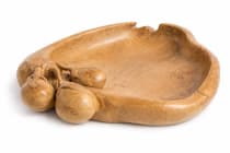 WINDALF Rustikale Obst Schale MARIJA 35 cm Potpourri Deko Schale Unikat Aus Wurzelholz - Windalf.de