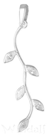 WINDALF Bohemian Schmuck Anhänger FAIRY DREAM 5 cm Weißer Schutz-Kristall Silber - Windalf.de