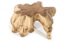 WINDALF Massiver Couchtisch ARAZ 106 cm Gartentisch Unikat Handarbeit aus Wurzelholz - Windalf.de