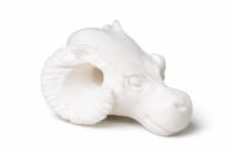 WINDALF Wikinger Schmuck Anh&auml;nger VIDAR 1.7 cm Widderkopf Amulett Handarbeit aus Knochen - Windalf.de