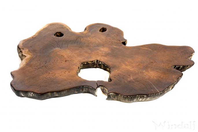 WINDALF Rustikale Servier Platte SOPHIE 65 cm Holz Cateringplatte Handarbeit aus Wurzelholz WINDALF Rustikale Servier Platte SOPHIE 65 cm Holz Cateringplatte Handarbeit aus Wurzelholz - Windalf.de
