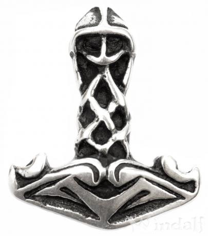 WINDALF Schmuck Anhänger RAGNAR 2.3 cm Kleiner Wikinger Thorshammer Silber WINDALF Schmuck Anhänger RAGNAR 2.3 cm Kleiner Wikinger Thorshammer Silber - Windalf.de