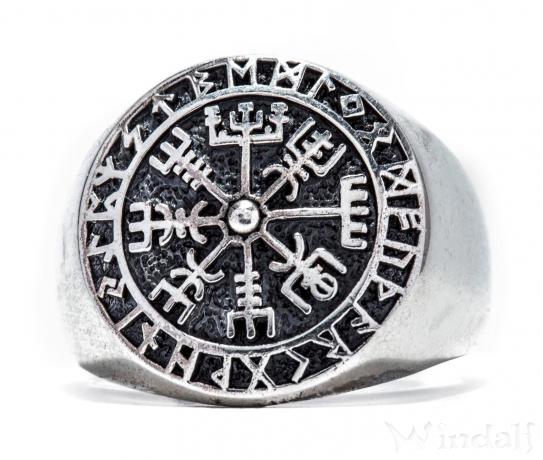 VALKNUT Silber Ring Runen Wikinger Wotansknoten Siegel Viking Celtic Amulett 925