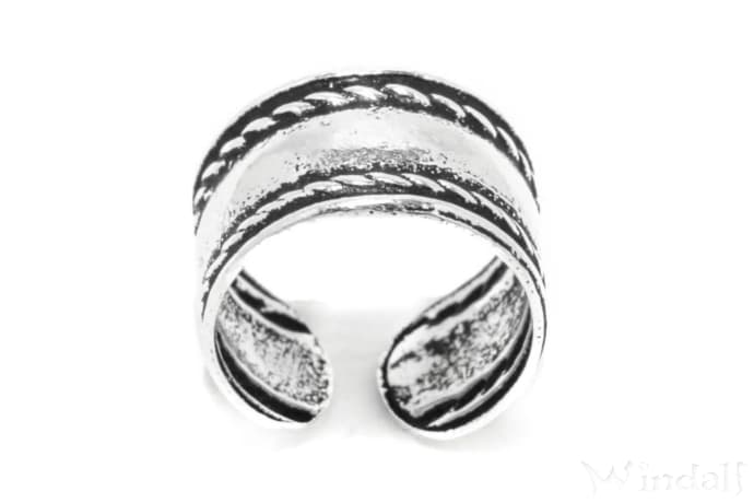 WINDALF Wikinger Ohrklemme WIKY 5 mm Vikings Ohrschmuck Vintage Silber WINDALF Wikinger Ohrklemme WIKY 5 mm Vikings Ohrschmuck Vintage Silber - Windalf.de