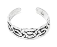 WINDALF Keltischer Damen Zehenring KRONA 5 mm Irischer Celtic Knoten Silber WINDALF Keltischer Damen Zehenring KRONA 5 mm Irischer Celtic Knoten Silber - Windalf.de