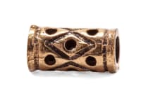 WINDALF Vikings Haarschmuck Bartperle CYRA 7 mm Wikinger Haarschmuck Vintage Bronze - Windalf.de