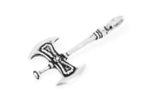 WINDALF Vikings Schmuck-Anhänger NORTHARK 3.2 cm Wikinger Kampfaxt Amulett Silber WINDALF Vikings Schmuck-Anhänger NORTHARK 3.2 cm Wikinger Kampfaxt Amulett Silber - Windalf.de