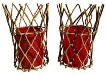 2er Lampen Set ~ TONI ~ Ohne Fassung - Nachttischlampe - Tischlampe - Windalf.de