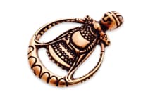 WINDALF Schmuck Anhänger FREYA 3.1 cm Aska Vikings Liebesgöttin Vintage Bronze - Windalf.de