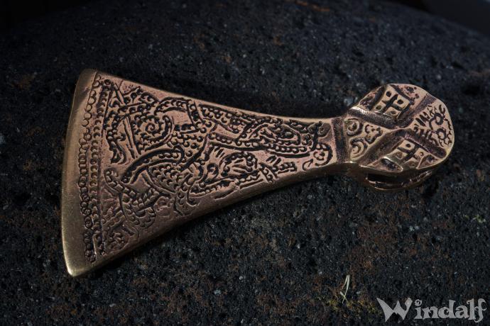Mammenaxt Wikinger Axt Anhänger Amulett Talisman keltischer Knoten AS-5069-0K 