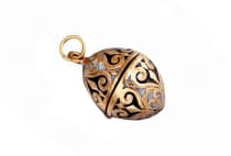 WINDALF Vintage Elfen Medaillon ANASTASIA 3.5 cm Mittelalter Amulett mit Fach Handarbeit aus Bronze - Windalf.de